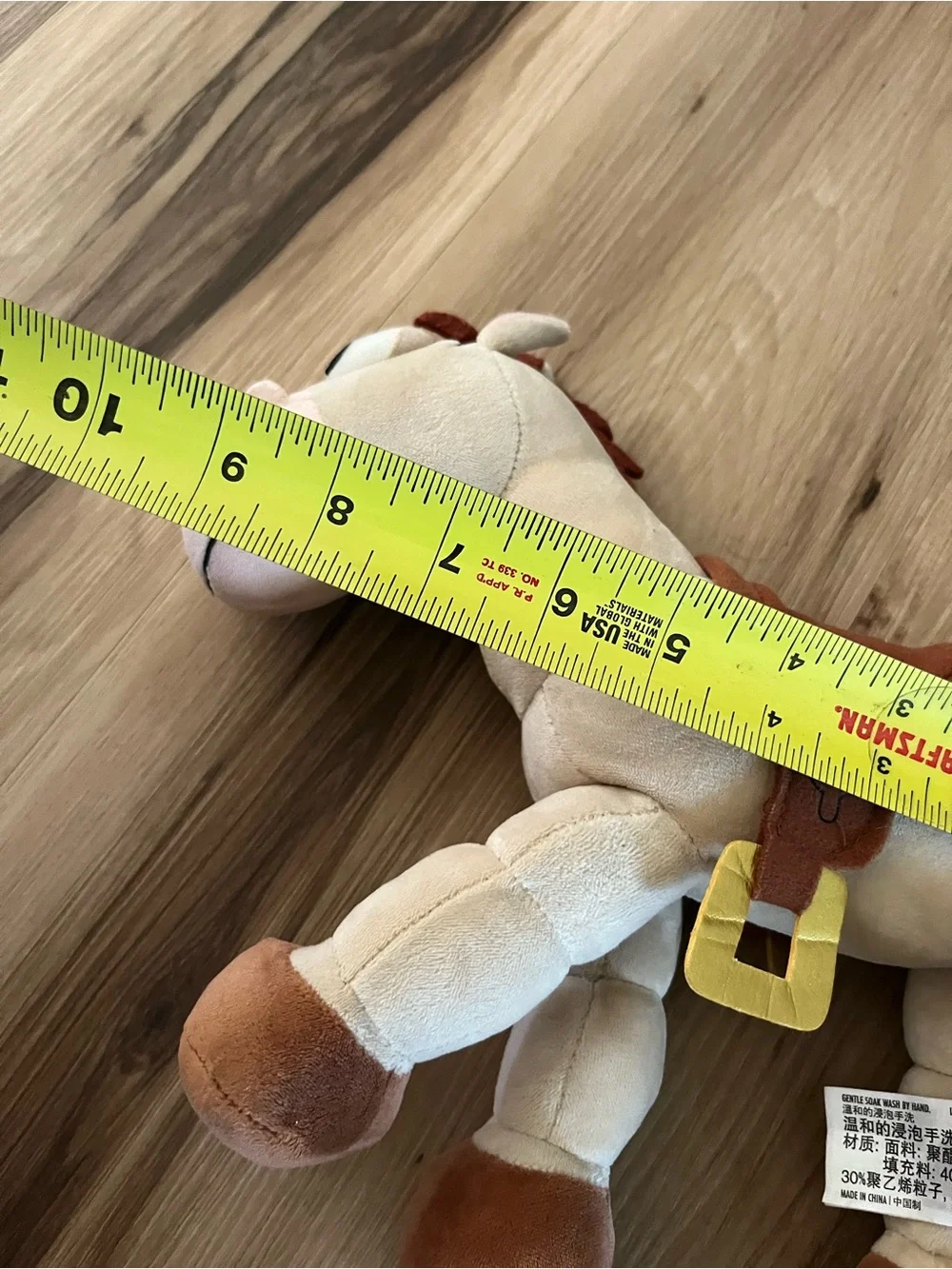 Vintage Disney Parks Pixar Bullseye Woodys Horse Poseable Plush From Toy Story